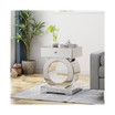 Addison Glam Mirrored Accent Table