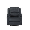 34.75" Steel Dayton Microfiber Manual Recliner