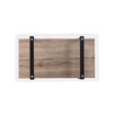 Oran Farmhouse Cocktail Table with Shelf