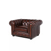Alexandon Leather Chesterfield Chair