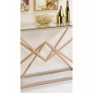 Triala Glass Top Console Table