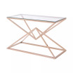 Triala Glass Top Console Table
