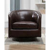 Turner Top Grain Leather Swivel Chair