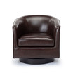Turner Top Grain Leather Swivel Chair
