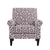 Janet Traditional Rolled Arm Armchair