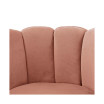 Ragland Velvet Tufted Accent Chair with Swivel Metal Base