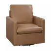 Mira 34.5" Faux Leather Swivel Chair