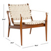 Dilan Leather Safari Chair