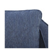 Madison Park Brianne Slub Weave Wide Seat Swivel Arm Chair