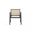 Hamlet 22.64" Ash Wood and Natural Cane Sturdy Accent Chair