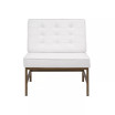 Ashlar Bonded Leather Modern Decorative Accent Chair