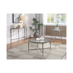 Porcelain Steel Frame Sofa Table
