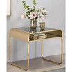 Kiruna Glass Top End Table