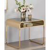 Kiruna Glass Top End Table