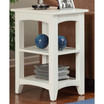 Shaker Cottage 2 Shelf End Table, Ivory