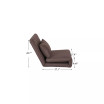 Relaxie Linen Adjustable Flip Chair