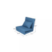 Relaxie Linen Adjustable Flip Chair
