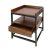 Horizon End Table with Drawer
