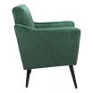 32" Wood, Polyester Bastille Boho Chic Accent Chair