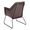31.5" Jose Angular Shape Accent Chair