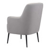 35" Steel, Polyester Tasmania Boho Chic Accent Chair