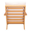 38" Aluminum, Olefin Terrio Accent Chair