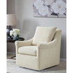 Deanna Angled Track Arm Swivel Chair