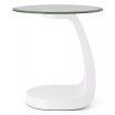 Kilvo Glass Top End Table
