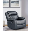 Relax A Lounger Max Manual Swivel Recliner with Heat and Massage