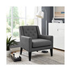 Earnest Upholstered Fabric Armchair
