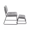Stout Contemporary Lounge Chair and Ottoman Set