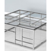 Clear Square Coffee Table
