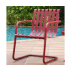 Gracie Stainless Steel Chair, Pair