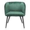 28" Steel, Polyester Papillion Boho Chic Accent Chair