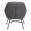 30" Steel, Polyester Hans Accent Chair