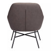 30" Steel, Polyester Hans Accent Chair