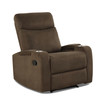 Recliner Chair Single Sofa Lounger with Arm Storage & Cup Holder