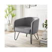 Parkway Velvet Accent Chair