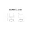 Pelo Adjustable Height Swivel Accent Chair, Set of 2
