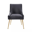 Beatrix Pleated Velvet Side Chair