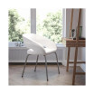 Contemporary Leathersoft Side Reception Chair