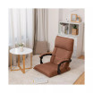 14-Position Floor Chair Lazy Sofa Adjustable Back Headrest Waist