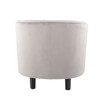 Claudia Contemporary Barrel Chair