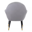 37" Steel, Polyester Alexandria Boho Chic Accent Chair
