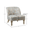 Maribelle 26" Wide Fabric Upholstered Accent Chair