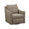 Christian 30" Wide Fabric Upholstered Swivel Armchair