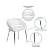 Fusion Series Contemporary LeatherSoft Side Reception Chair