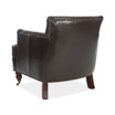 Amsterdam Faux Leather Tufted Chair