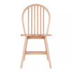 Windsor Solid Wood 2 Piece Chair Set