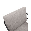 Ryan 36" Wide Metal Frame Armed Accent Chair